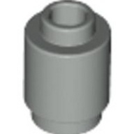 Lego kostka (kostička) válcová (kulatá) 1x1, světle šedá (306202)